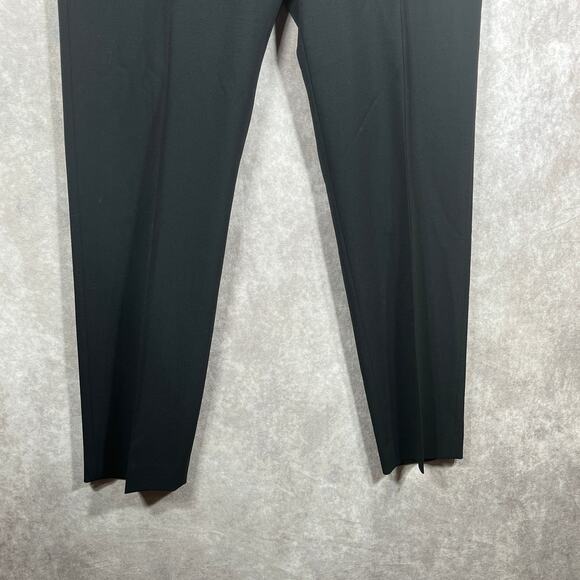 Boss Hugo Boss Tiluna Tropical Stretch Wool Slim Trousers Womens 4 Black Career - Picture 4 of 13